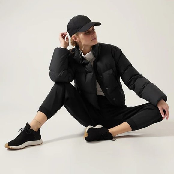 Athleta Get Set Hybrid Jogger size SP. Black - Picture 4 of 4